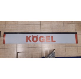 Брызговик (метла) Газель длинномер (2050х320мм) KOGEL красный на белом фоне