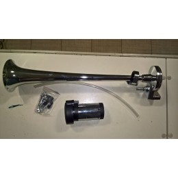 Сигнал пневматический MAAS ST-1019 1-рожковый с компрессором 12V