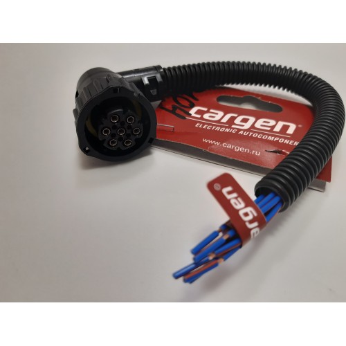 Разъем байонет угловая Газель 7 проводов Cargen