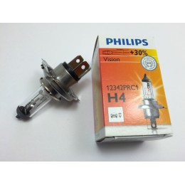 Лампочка Н-4 PHILIPS 12V55 W+ 30%  P43t-38 (Премиум)