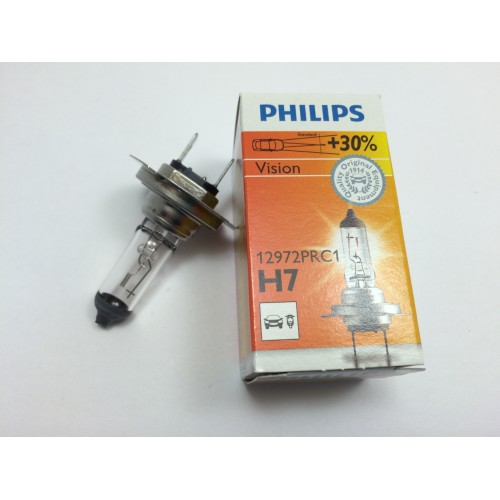 Лампочка Н-7 PHILIPS 12v55 W+30% 12972 PR (Премиум)