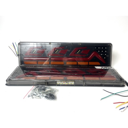 яяФонарь ГАЗель задний светодиод ТЮНИНГ (свтодиод Neon) 12-24V КОМПЛЕКТ (W0049)