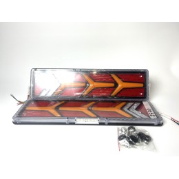 Фонарь ГАЗель задний светодиод ТЮНИНГ (свтодиод Neon) 12-24V СТРЕЛКА КОМПЛЕКТ (W0004)