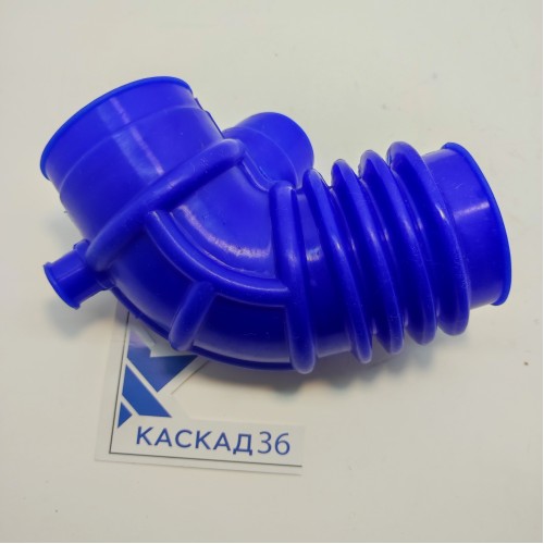 Патрубок ДМРВ 405 Газель (2 гофры) силикон
