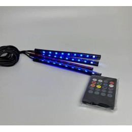 Подсветка ног в авто 9 диодов под USB управлен. пультом FWD-04