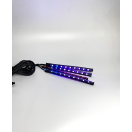 Подсветка ног в авто 9 диодов под USB управлен. пультом FWD-04